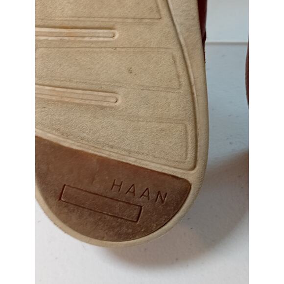 Cole Haan Mens Original Grand Shortwing Oxford Woodbury Ivory Size 8